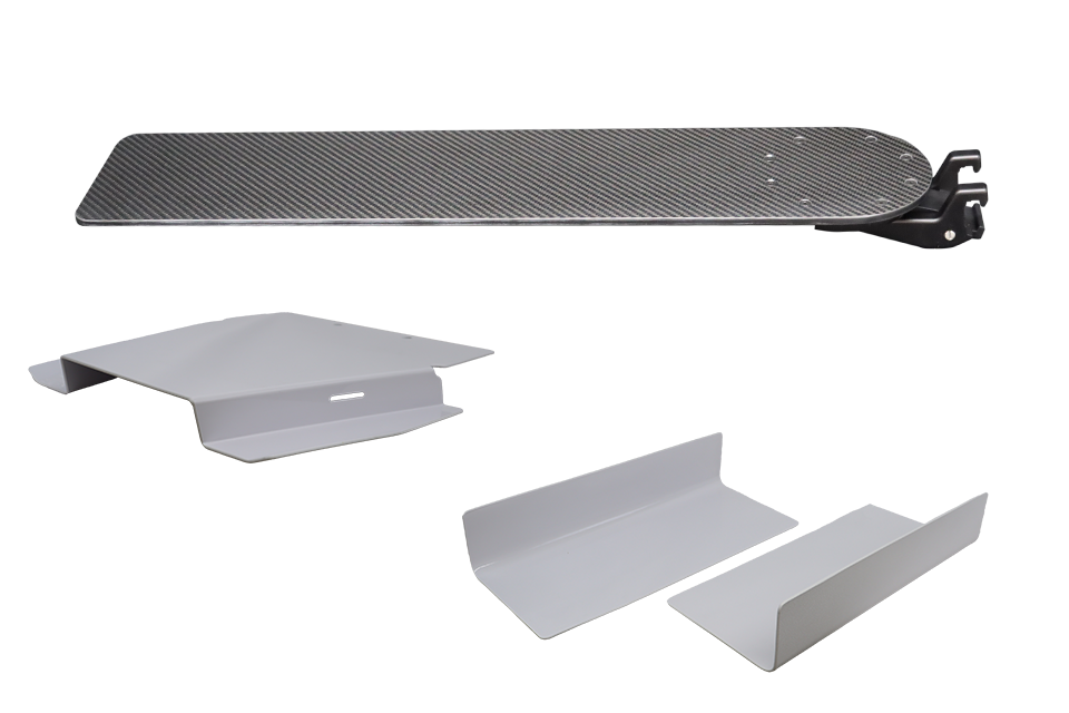A photo of various Domico Med-Device arm positioning aids.