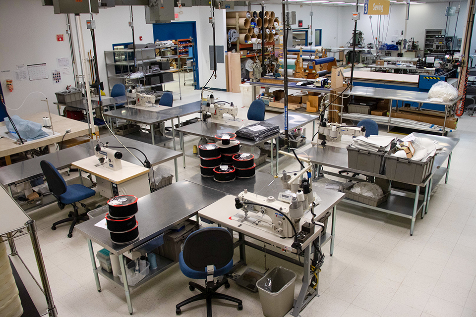 A medical device contract manufacturing facility